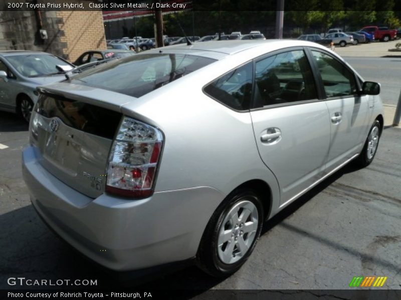 Classic Silver Metallic / Dark Gray 2007 Toyota Prius Hybrid