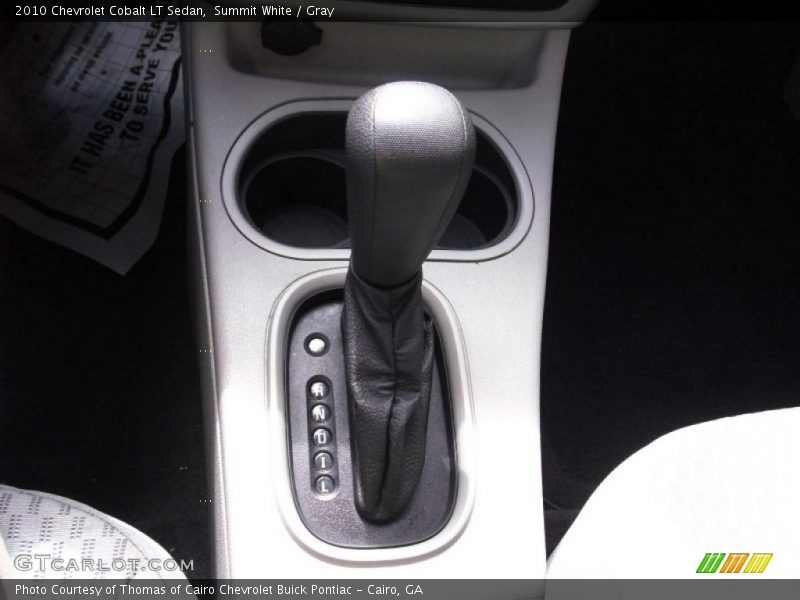Summit White / Gray 2010 Chevrolet Cobalt LT Sedan