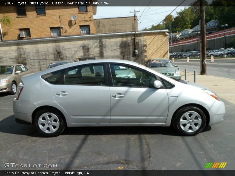 Classic Silver Metallic / Dark Gray 2007 Toyota Prius Hybrid