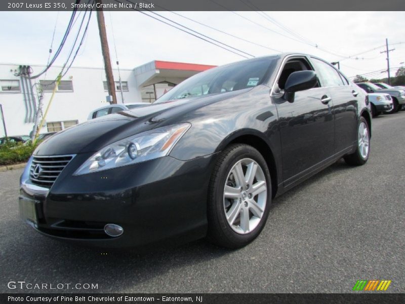 Smokey Granite Mica / Black 2007 Lexus ES 350