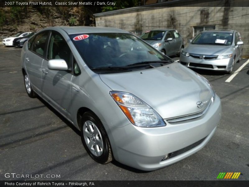 Classic Silver Metallic / Dark Gray 2007 Toyota Prius Hybrid