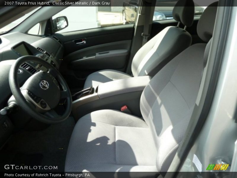 Classic Silver Metallic / Dark Gray 2007 Toyota Prius Hybrid