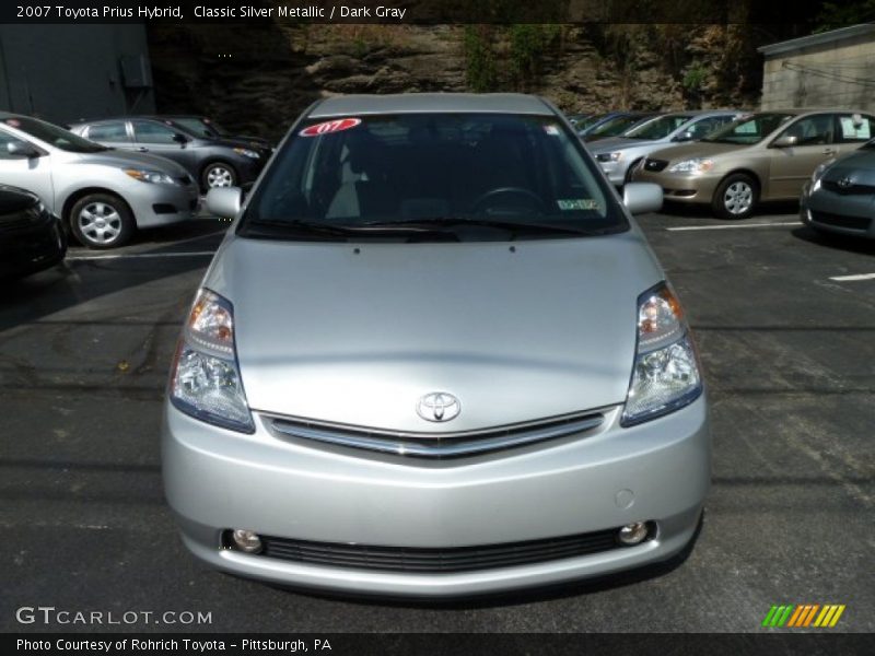 Classic Silver Metallic / Dark Gray 2007 Toyota Prius Hybrid