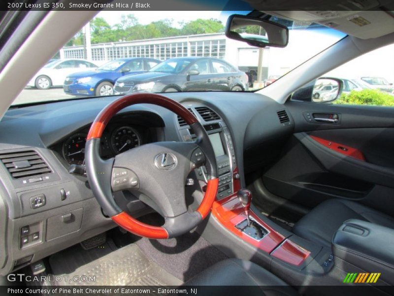 Smokey Granite Mica / Black 2007 Lexus ES 350