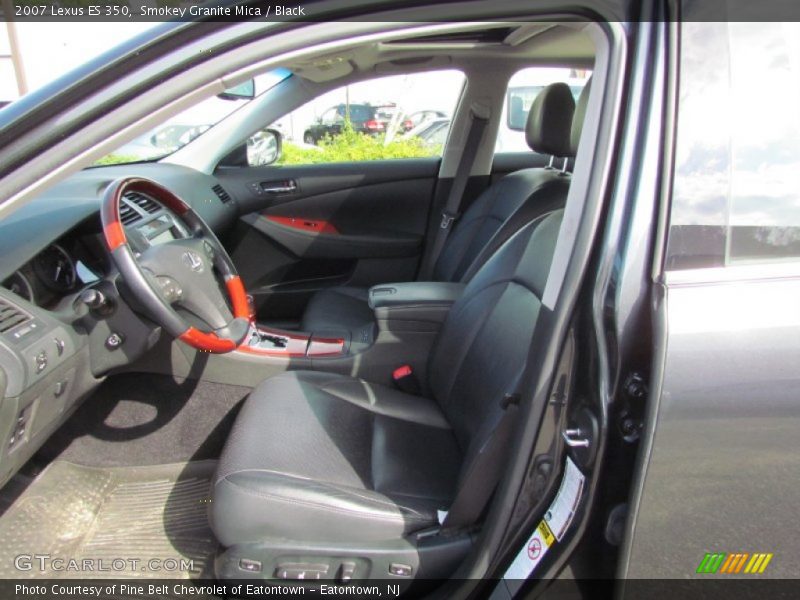 Smokey Granite Mica / Black 2007 Lexus ES 350