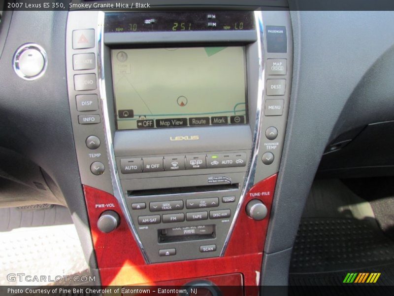 Smokey Granite Mica / Black 2007 Lexus ES 350