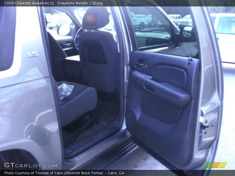 Graystone Metallic / Ebony 2009 Chevrolet Avalanche LS