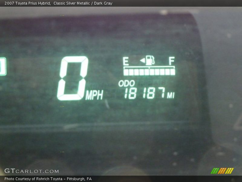 Classic Silver Metallic / Dark Gray 2007 Toyota Prius Hybrid
