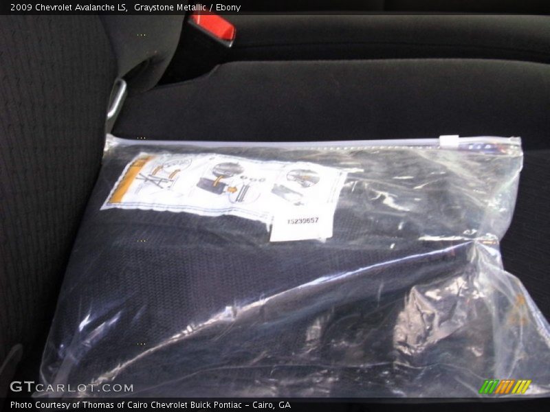 Graystone Metallic / Ebony 2009 Chevrolet Avalanche LS
