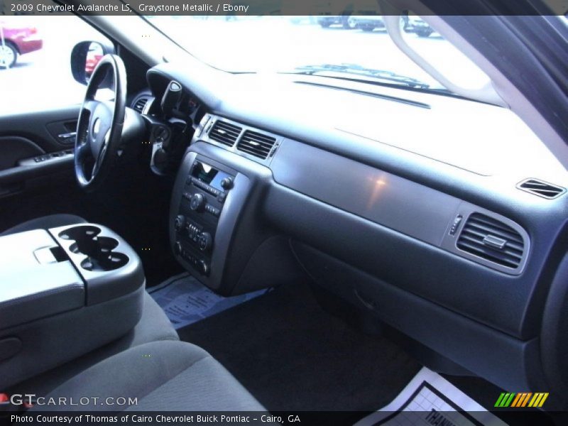 Graystone Metallic / Ebony 2009 Chevrolet Avalanche LS
