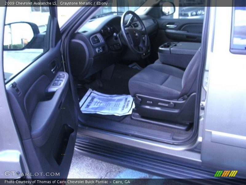 Graystone Metallic / Ebony 2009 Chevrolet Avalanche LS