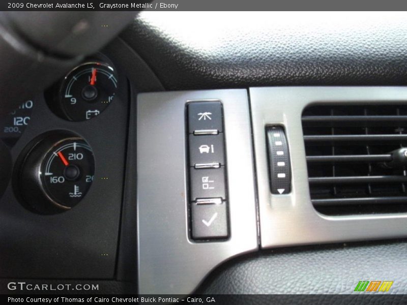 Graystone Metallic / Ebony 2009 Chevrolet Avalanche LS