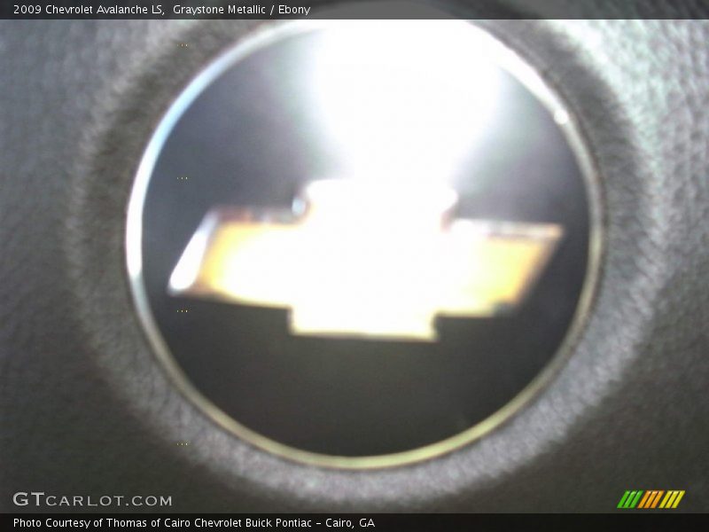 Graystone Metallic / Ebony 2009 Chevrolet Avalanche LS