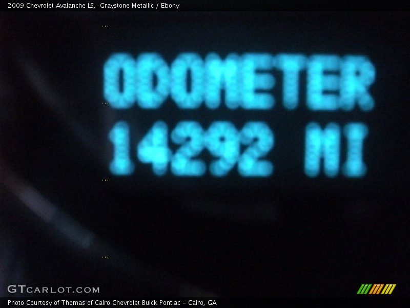 Graystone Metallic / Ebony 2009 Chevrolet Avalanche LS