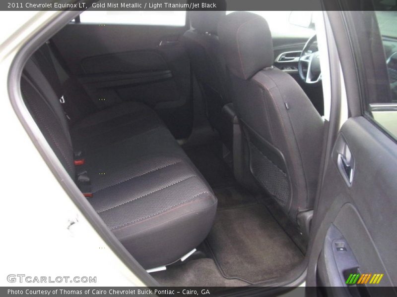 Gold Mist Metallic / Light Titanium/Jet Black 2011 Chevrolet Equinox LT