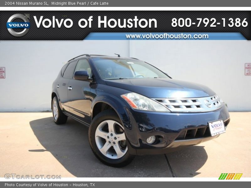 Midnight Blue Pearl / Cafe Latte 2004 Nissan Murano SL