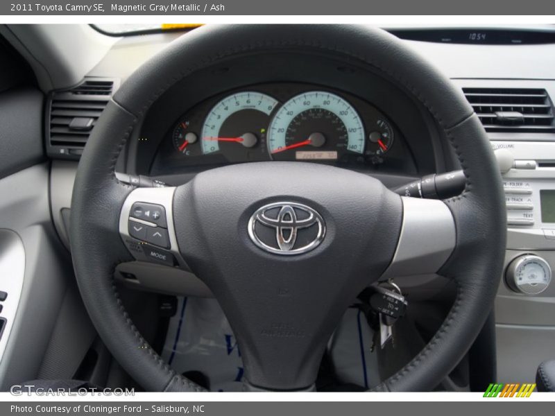 Magnetic Gray Metallic / Ash 2011 Toyota Camry SE