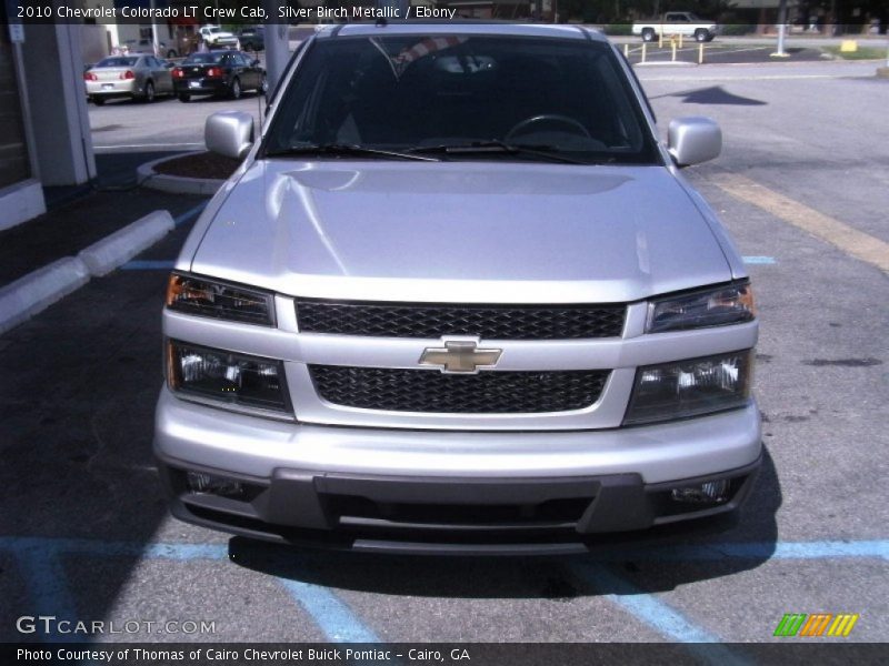 Silver Birch Metallic / Ebony 2010 Chevrolet Colorado LT Crew Cab