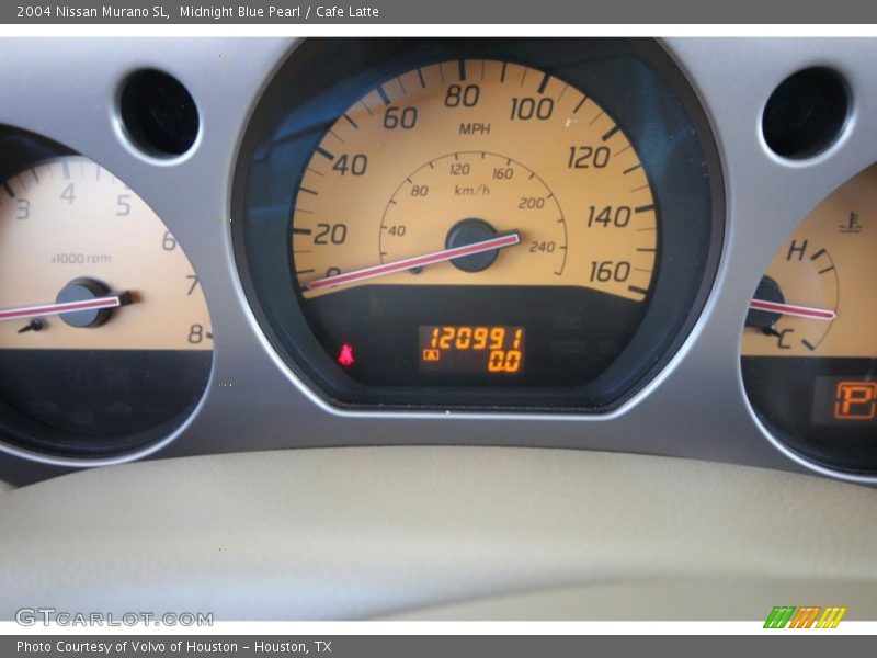 Midnight Blue Pearl / Cafe Latte 2004 Nissan Murano SL