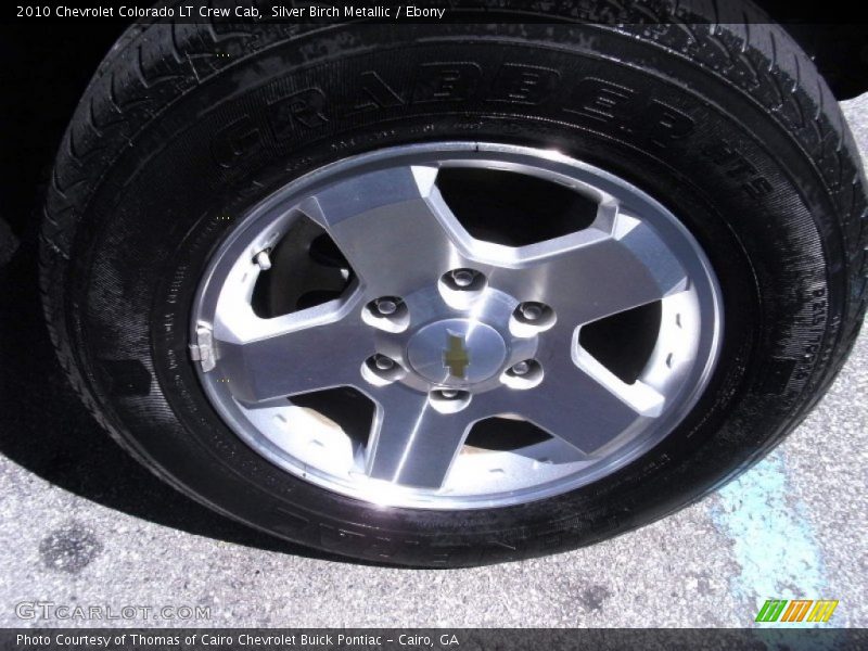 Silver Birch Metallic / Ebony 2010 Chevrolet Colorado LT Crew Cab