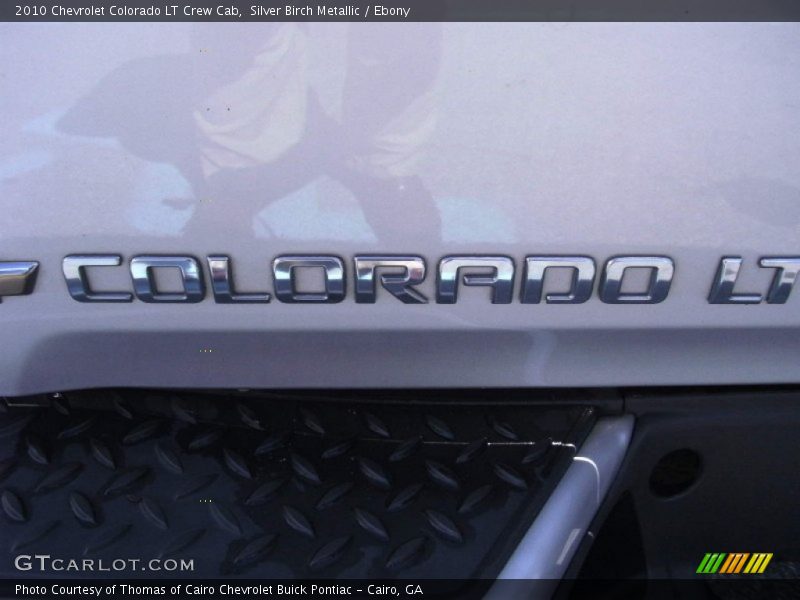 Silver Birch Metallic / Ebony 2010 Chevrolet Colorado LT Crew Cab