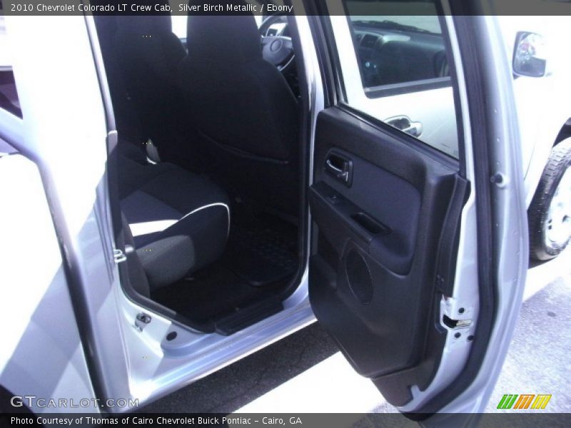 Silver Birch Metallic / Ebony 2010 Chevrolet Colorado LT Crew Cab