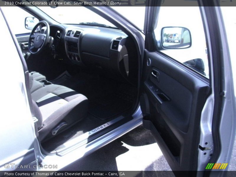 Silver Birch Metallic / Ebony 2010 Chevrolet Colorado LT Crew Cab