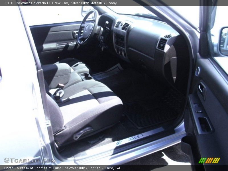 Silver Birch Metallic / Ebony 2010 Chevrolet Colorado LT Crew Cab