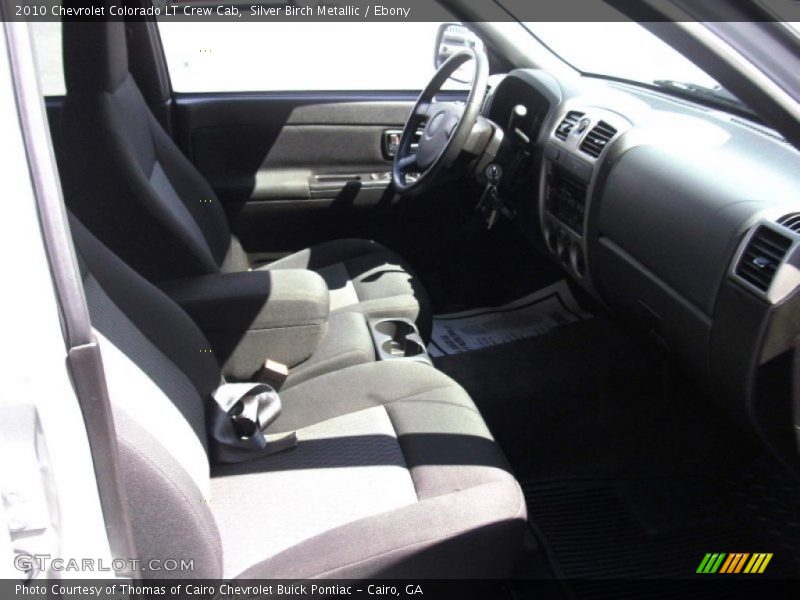 Silver Birch Metallic / Ebony 2010 Chevrolet Colorado LT Crew Cab