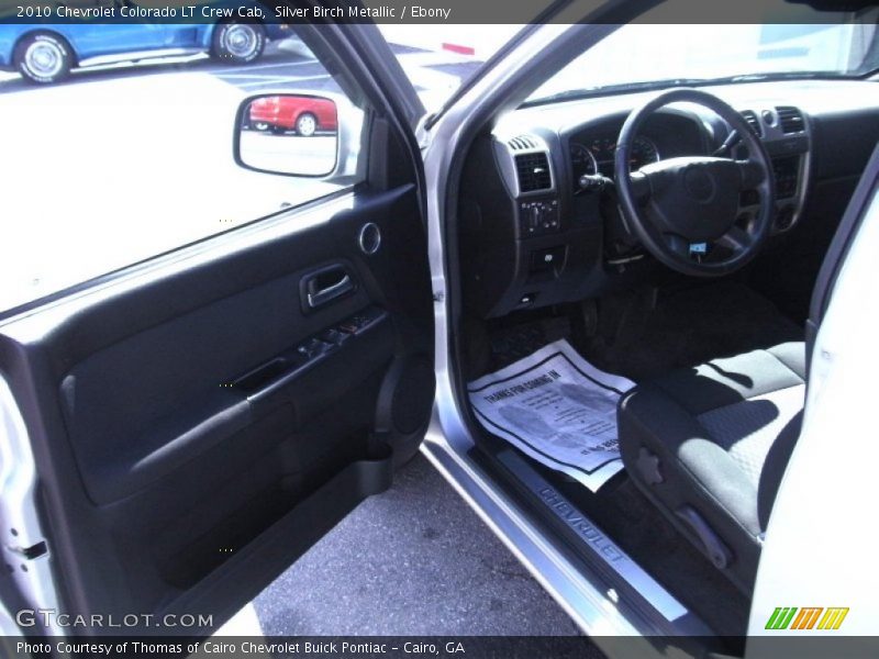 Silver Birch Metallic / Ebony 2010 Chevrolet Colorado LT Crew Cab