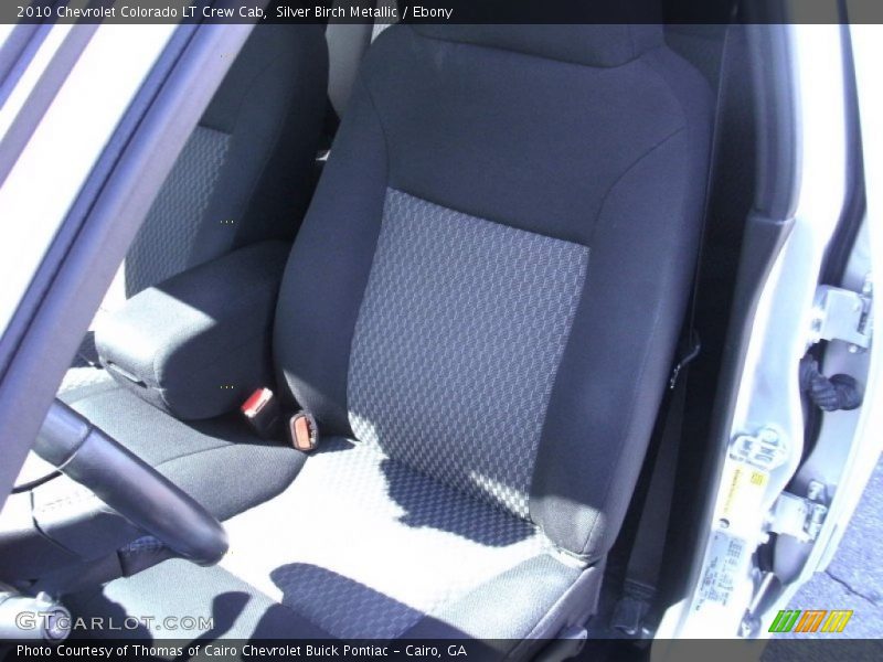 Silver Birch Metallic / Ebony 2010 Chevrolet Colorado LT Crew Cab