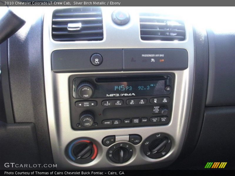 Silver Birch Metallic / Ebony 2010 Chevrolet Colorado LT Crew Cab