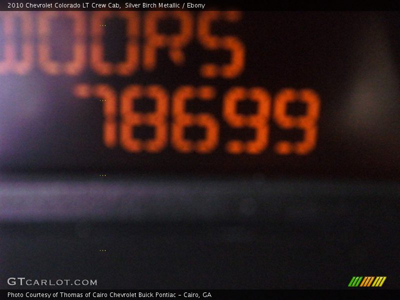 Silver Birch Metallic / Ebony 2010 Chevrolet Colorado LT Crew Cab