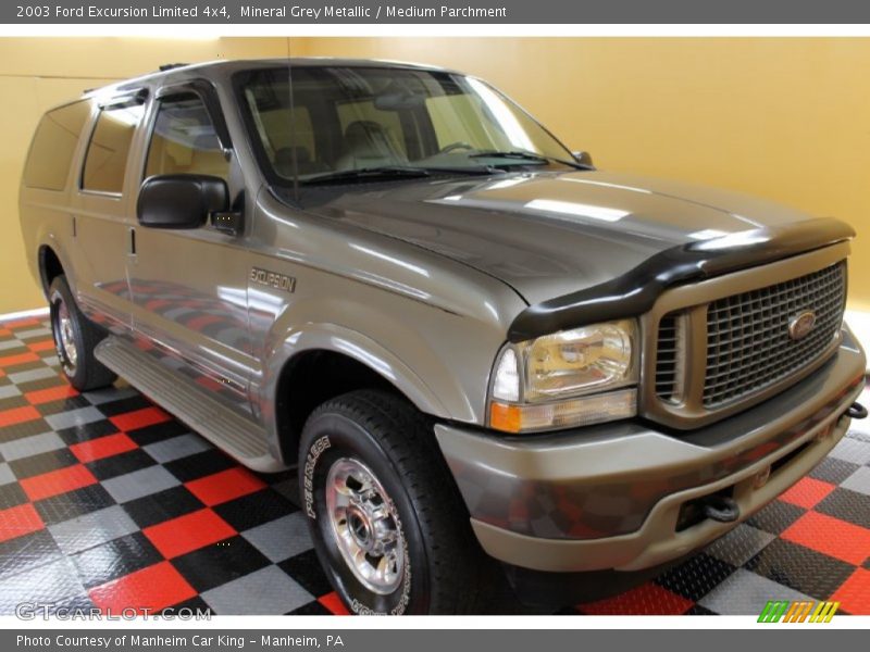 Mineral Grey Metallic / Medium Parchment 2003 Ford Excursion Limited 4x4