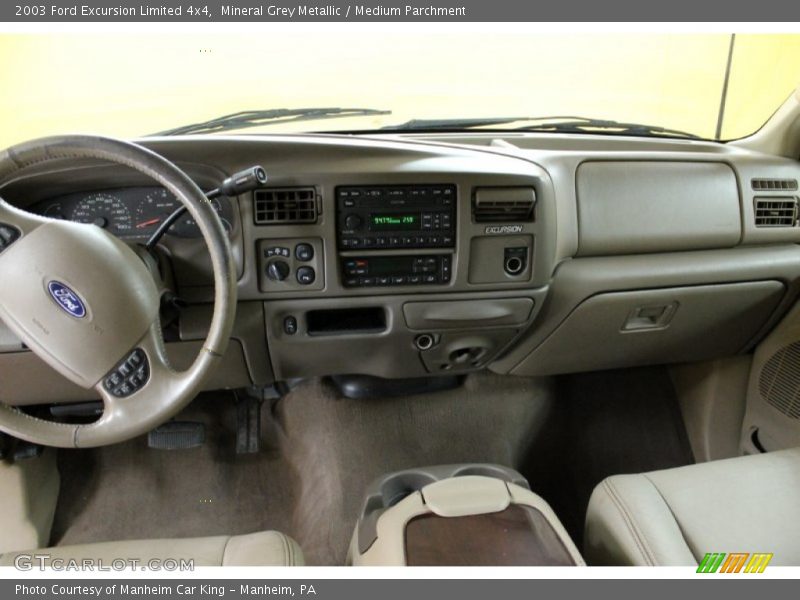 Mineral Grey Metallic / Medium Parchment 2003 Ford Excursion Limited 4x4