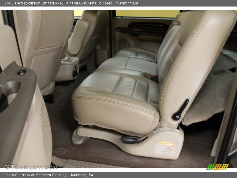 Mineral Grey Metallic / Medium Parchment 2003 Ford Excursion Limited 4x4
