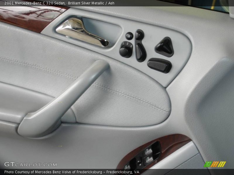 Brilliant Silver Metallic / Ash 2001 Mercedes-Benz C 320 Sedan