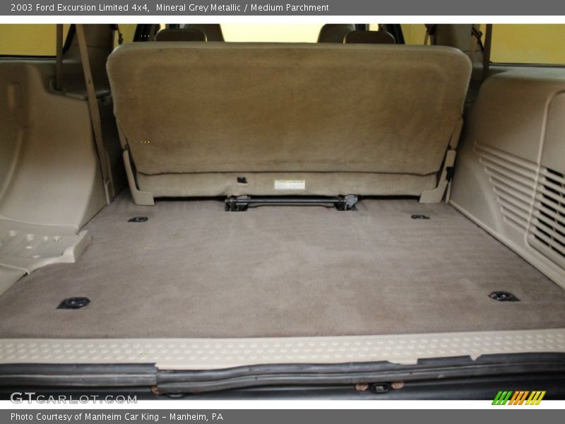 Mineral Grey Metallic / Medium Parchment 2003 Ford Excursion Limited 4x4