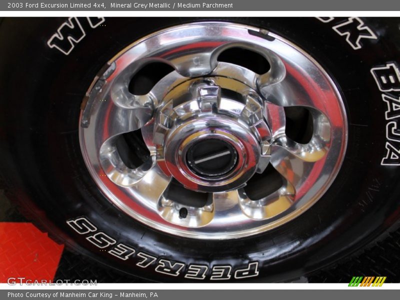 Mineral Grey Metallic / Medium Parchment 2003 Ford Excursion Limited 4x4