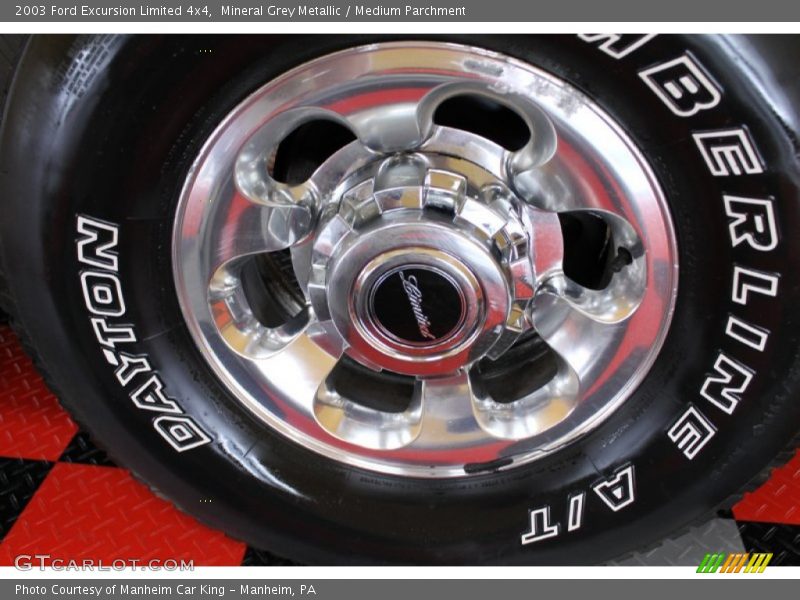 Mineral Grey Metallic / Medium Parchment 2003 Ford Excursion Limited 4x4