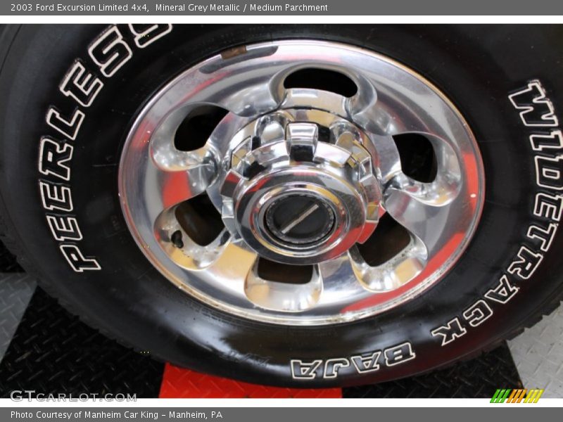 Mineral Grey Metallic / Medium Parchment 2003 Ford Excursion Limited 4x4