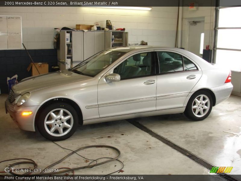 Brilliant Silver Metallic / Ash 2001 Mercedes-Benz C 320 Sedan