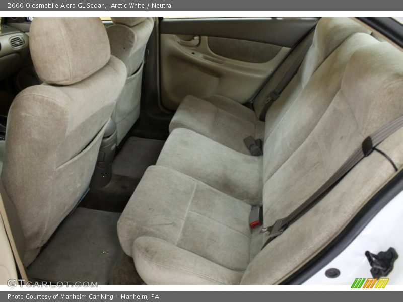  2000 Alero GL Sedan Neutral Interior