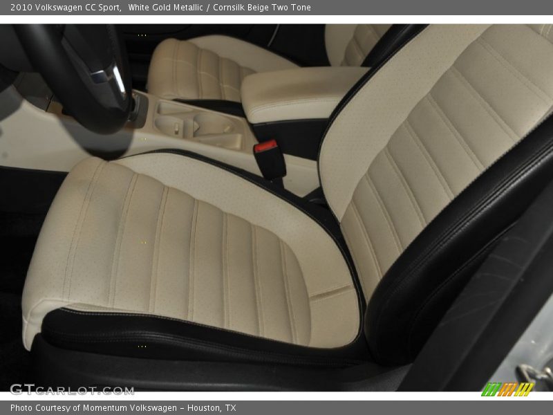 White Gold Metallic / Cornsilk Beige Two Tone 2010 Volkswagen CC Sport