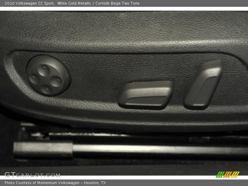 White Gold Metallic / Cornsilk Beige Two Tone 2010 Volkswagen CC Sport