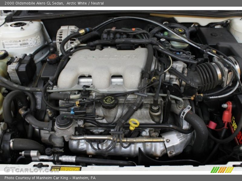  2000 Alero GL Sedan Engine - 3.4 Liter OHV 12-Valve V6