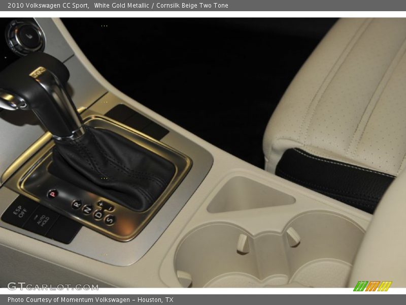 White Gold Metallic / Cornsilk Beige Two Tone 2010 Volkswagen CC Sport