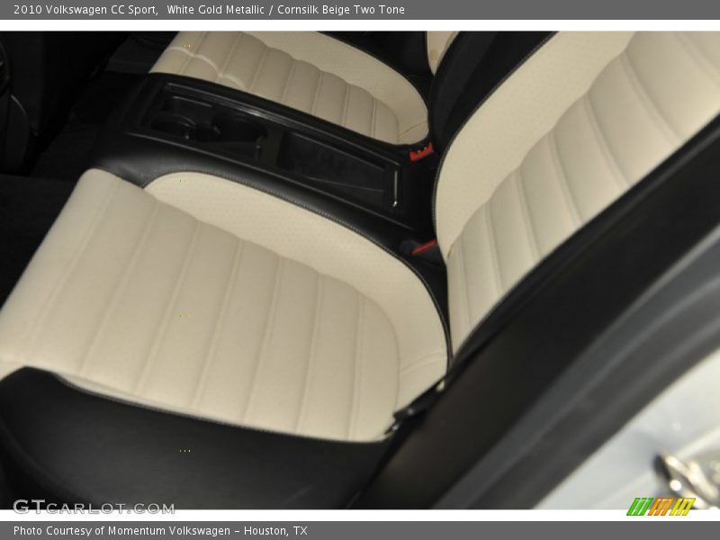 White Gold Metallic / Cornsilk Beige Two Tone 2010 Volkswagen CC Sport