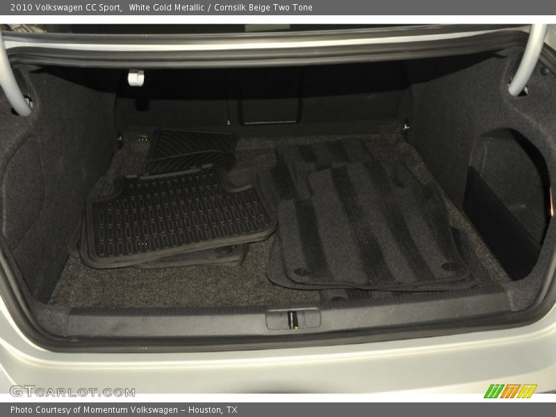 White Gold Metallic / Cornsilk Beige Two Tone 2010 Volkswagen CC Sport