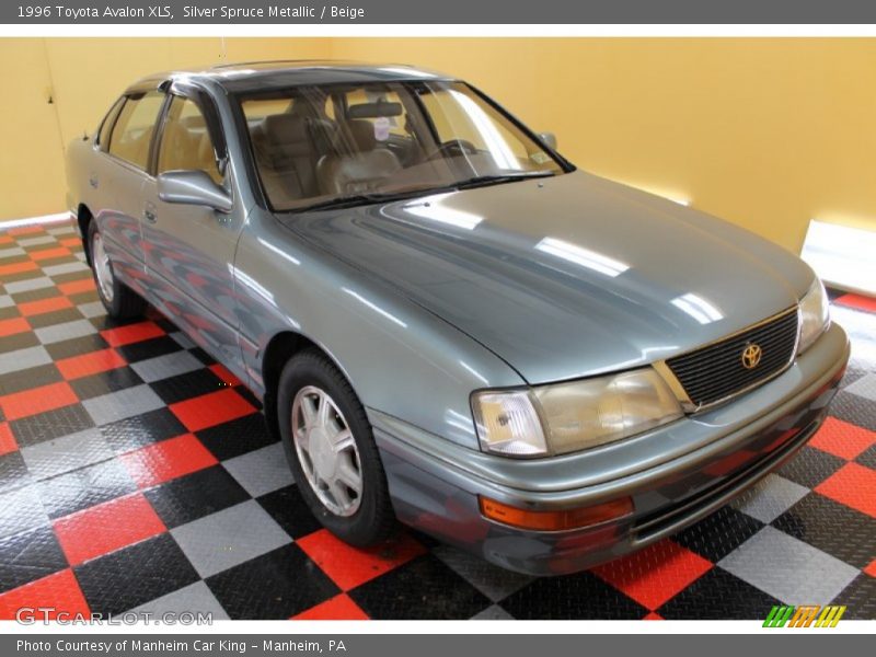 Silver Spruce Metallic / Beige 1996 Toyota Avalon XLS